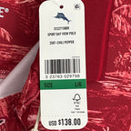Tommy Bahama Men's Large Sport Bay View Polo Shirt Chili Pepper Red Tropical