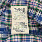 Polo Ralph Lauren Sleepwear Shorts Men's Small Blue Plaid Drawstring Waist