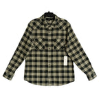 AG Los Angeles Shirt Men's XL Classic Fit Huston Western Charcoal Plaid