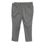 Hart Schaffner Marx Pant Men's 40x30 Traveler Wool Pant New York Fit Gray