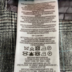 Brooks Brothers Sport Coat Men's 44 Long Sport Coat Grey Plaid Wool Blend