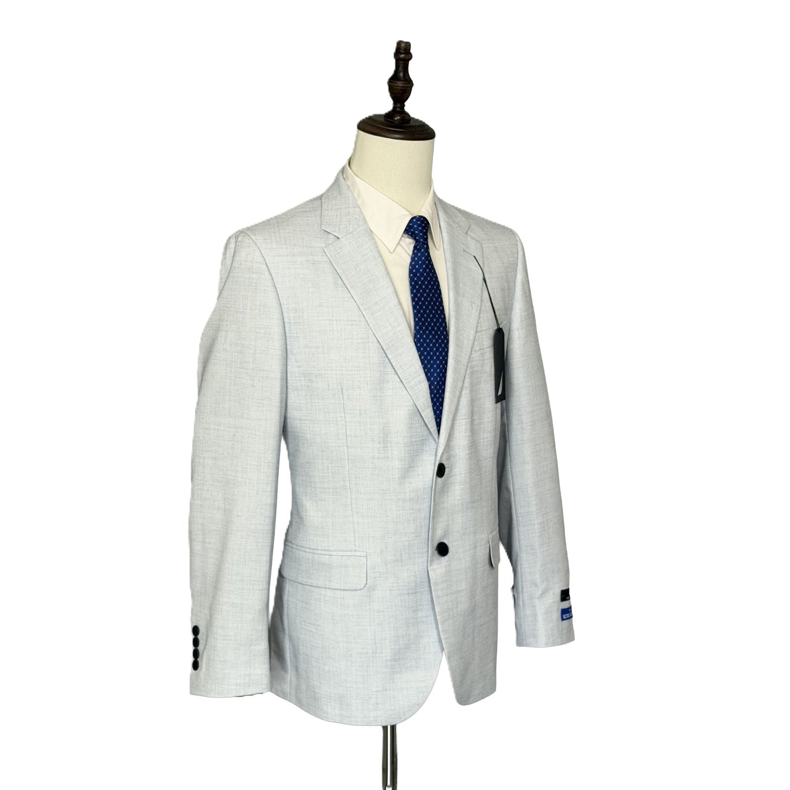 Nautica Sport Coat Men's 42 Regular Modern Fit Active Stretch Lt Blue