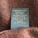 Hart Schaffner Marx Sweater Men's 3XB Big & Tall V-Neck Merino Wool Merlot NWT