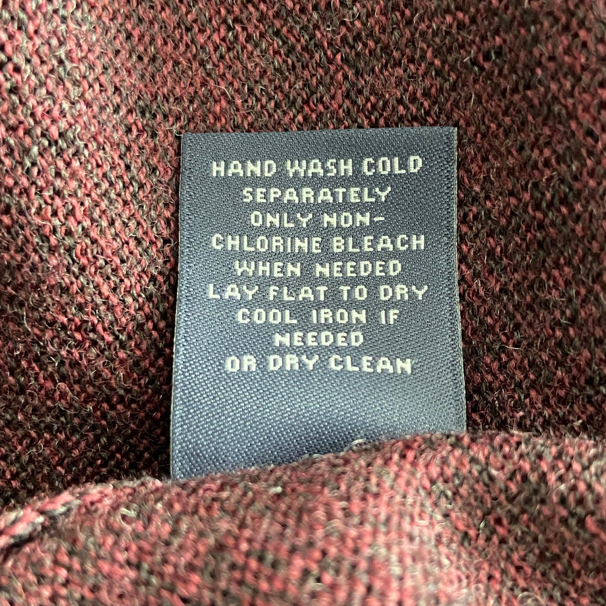 Hart Schaffner Marx Sweater Men's 3XB Big & Tall V-Neck Merino Wool Merlot NWT