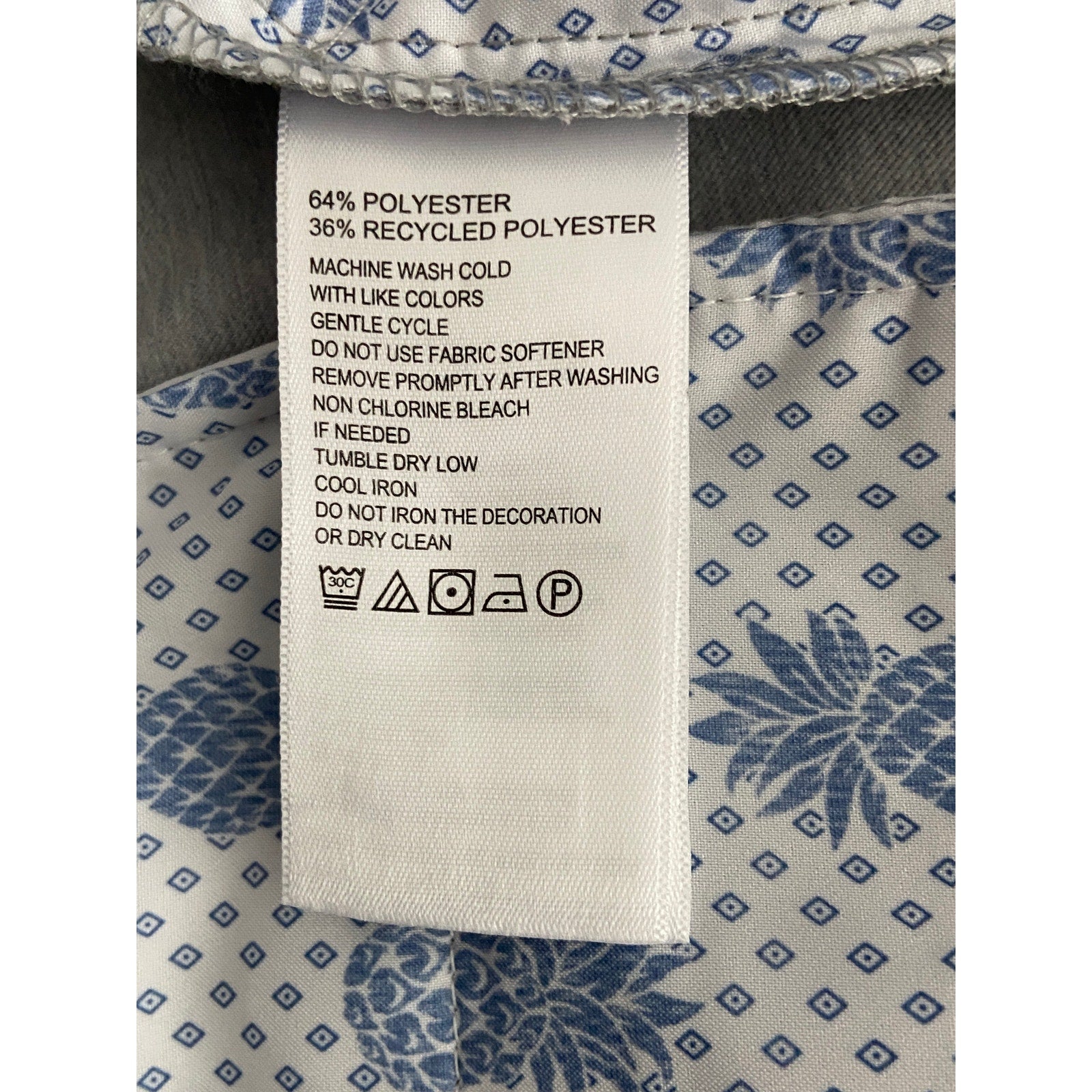 Tommy Bahama Men's 50"x30" Pants "On Par" Flat Front" Harbor Mist