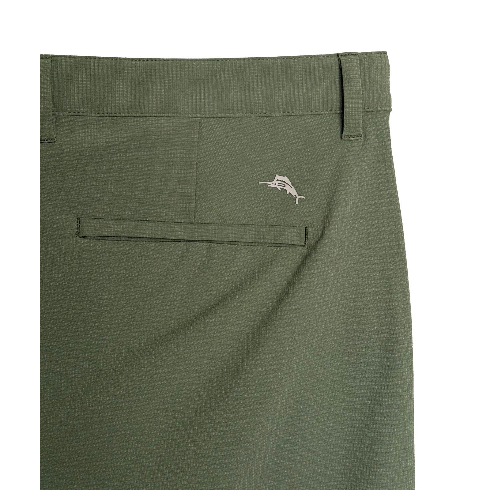 Tommy Bahama Men's 40" x 10" "Chip Shot Short" Dark Jade 5-Pocket Stretch