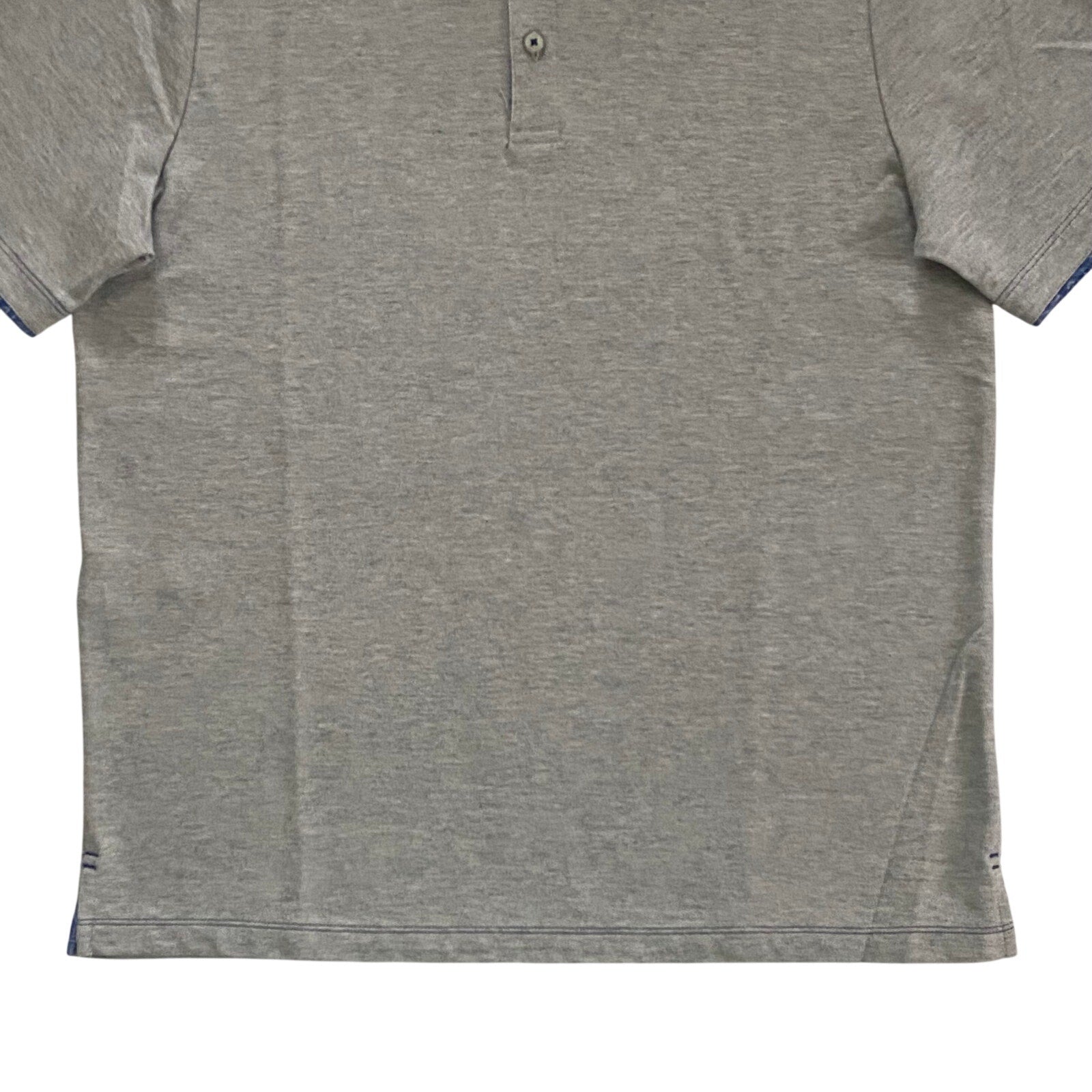 Tommy Bahama Tailgater Polo Shirt Men's Small Island Zone Pima Cotton Gray