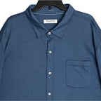 Tommy Bahama Shirt Men's 3XLB Big & Tall "San Lucio Stretch" Long Slv Blue