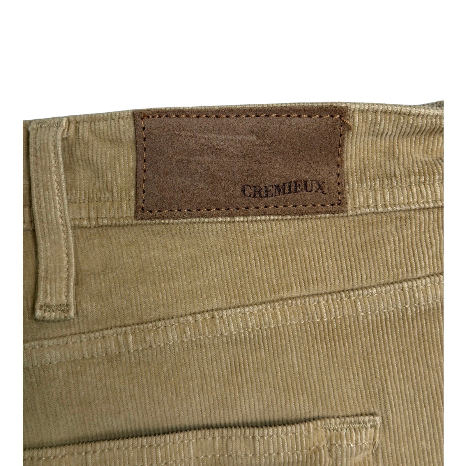 Daniel Cremieux Corduroy Pants Men's 46"x30" Straight Fit Stretch Wheat