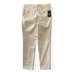 Murano Dress Pants Men's 32x34 Alex Slim Fit Flat Front Solid Cream