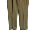Haggar Men's 36x30 Premium No Iron Khaki Pleated Front Stretch Toast (Brown)