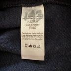 Faherty Legend Lounge Sweater Hoodie Men's XXL Organic Cotton Navy Twill