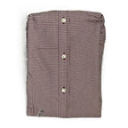 Roundtree & Yorke TravelSmart Big & Tall Men's 4XT Dress Shirt Red Check