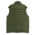 Roundtree & Yorke Down Vest Men's XLT Full Zip Packable Pockets Hunter Green