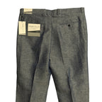Perry Ellis Portfolio Pants Men's 36"x34" Modern Fit Linen Blend Blueprint