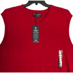 Hart Schaffner Marx Sweater Vest Men's 2XT Big & Tall Wool Red