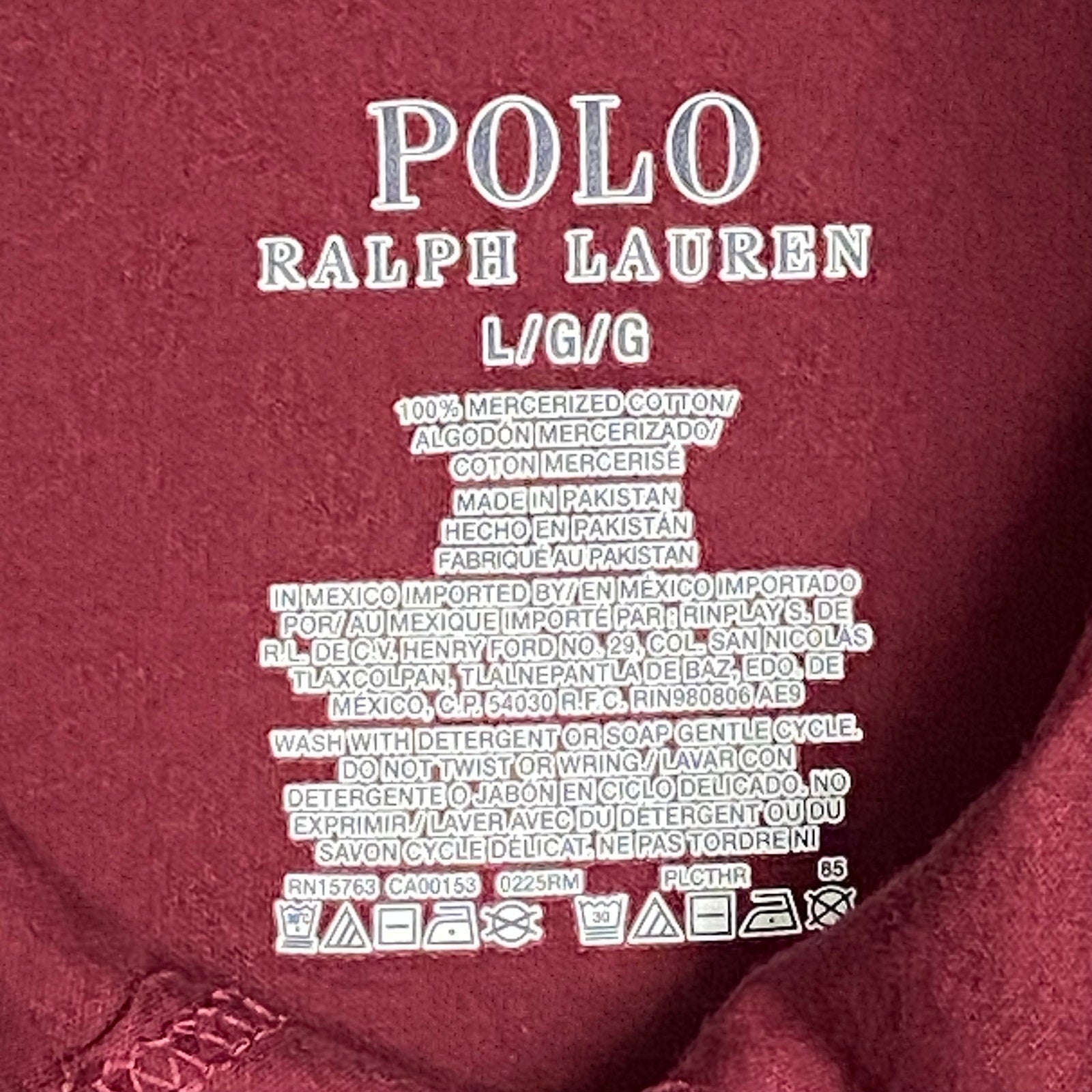 Polo Ralph Lauren Hoodie Men's Large T-Shirt Hoodie Button Drawstring Red NEW