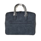 Alfani Messenger Bag Adjustable Cross Body Strap Faux Suede Blue