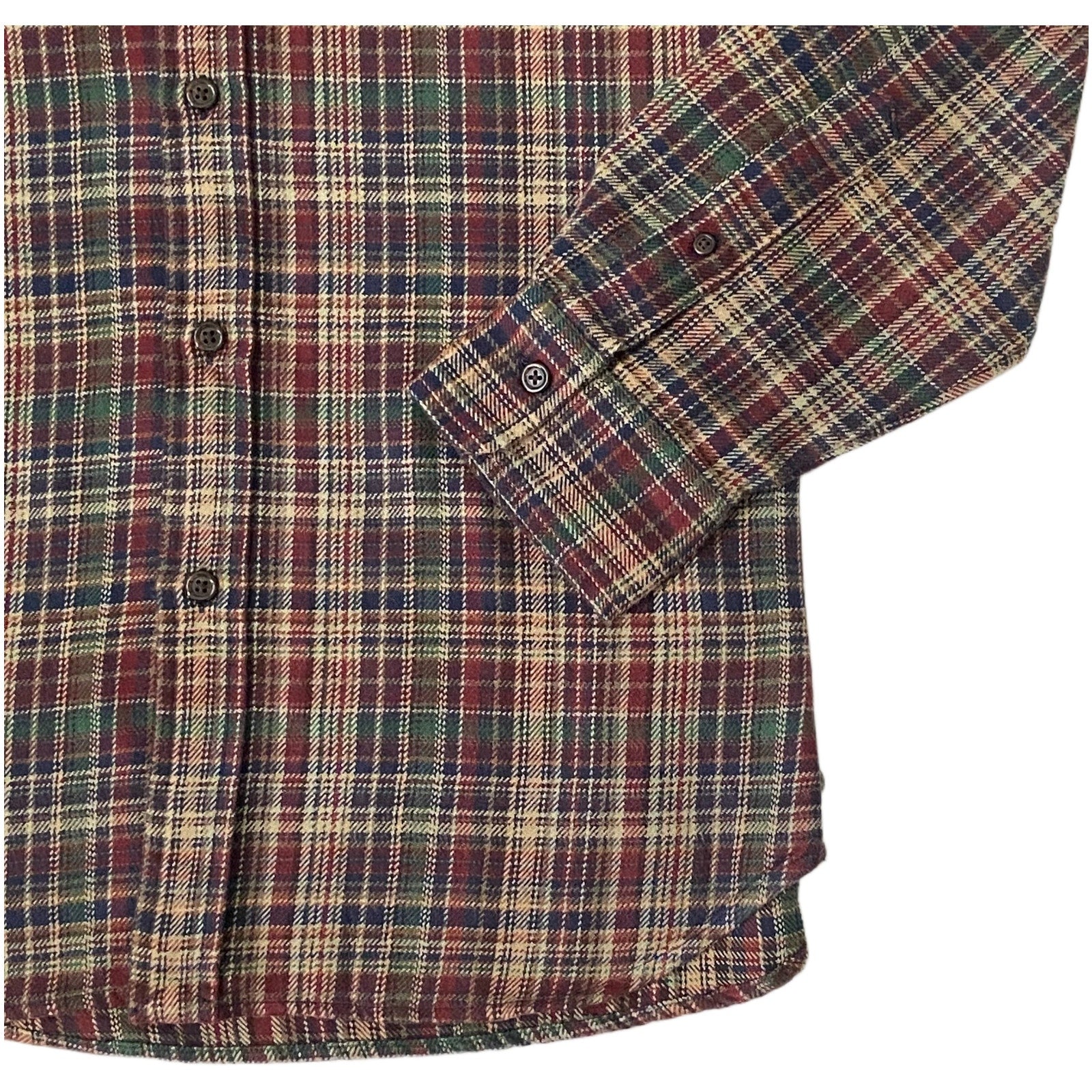 Polo Ralph Lauren Shirt Men's XL Flannel Shirt Classic Fit Multicolor Plaid