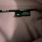 Boss Performance Dress Shirt Men's 5XL Big & Tall Roan Kent Long Sleeve Dark Pink