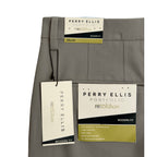 Perry Ellis Portfolio Pants Men's 36x29 Modern Fit Dress Pant Chiseled Stone NEW