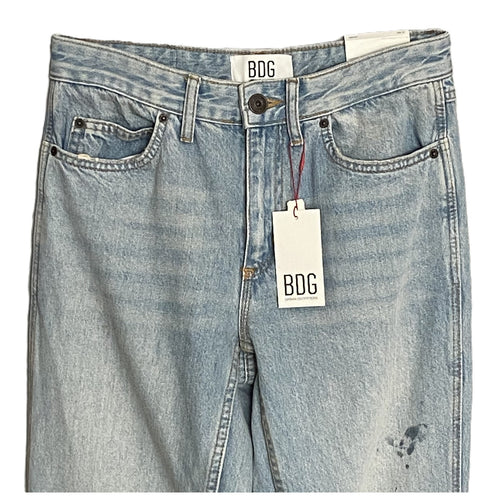 BDG Urban Outfitters Jeans Men's 28x32 Boot Cut Mid Rise Cotton Light Blue