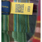 Polo Ralph Lauren Shirt Men's Small Classic Fit Long Slv Purple/Green Plaid