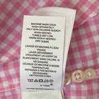 Polo Ralph Lauren Shirt Men's XXL Classic Long Slv Oxford Pink White Gingham