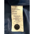 Perry Ellis Suit Vest Men's Small Classic Fit V-Neck Stretch Lined Blue