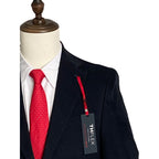 Tommy Hilfiger Sport Coat Men's 36R THFlex Blue Corduroy Cotton Stretch