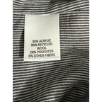 Daniel Cremieux Herringbone Vest Men's Large St. Moritz Wool Blend Charcoal