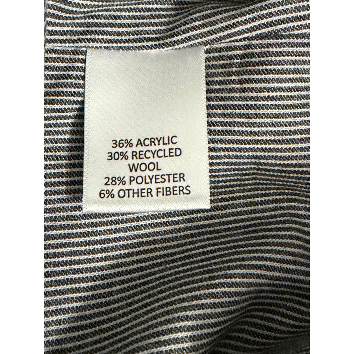 Daniel Cremieux Herringbone Vest Men's Large St. Moritz Wool Blend Charcoal