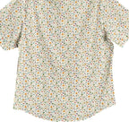 Quieti Shirt Men's XL Short Sleeve Button-Down Shirt Beach Theme Print