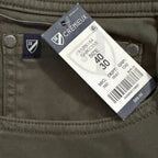 Daniel Cremieux Pant Men's 40"x30" CMX 5-Pocket Pant Sateen Stretch Dark Olive