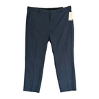 Perry Ellis Portfolio Pants Men's 40"x32" Dress Pants Modern Fit Indigo