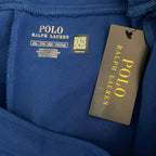Polo Ralph Lauren Shorts Men's XXL Fleece Athletic Shorts Drawstring Blue