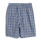 Polo Ralph Lauren Sleepwear Shorts Men's Small Blue Plaid Drawstring Waist