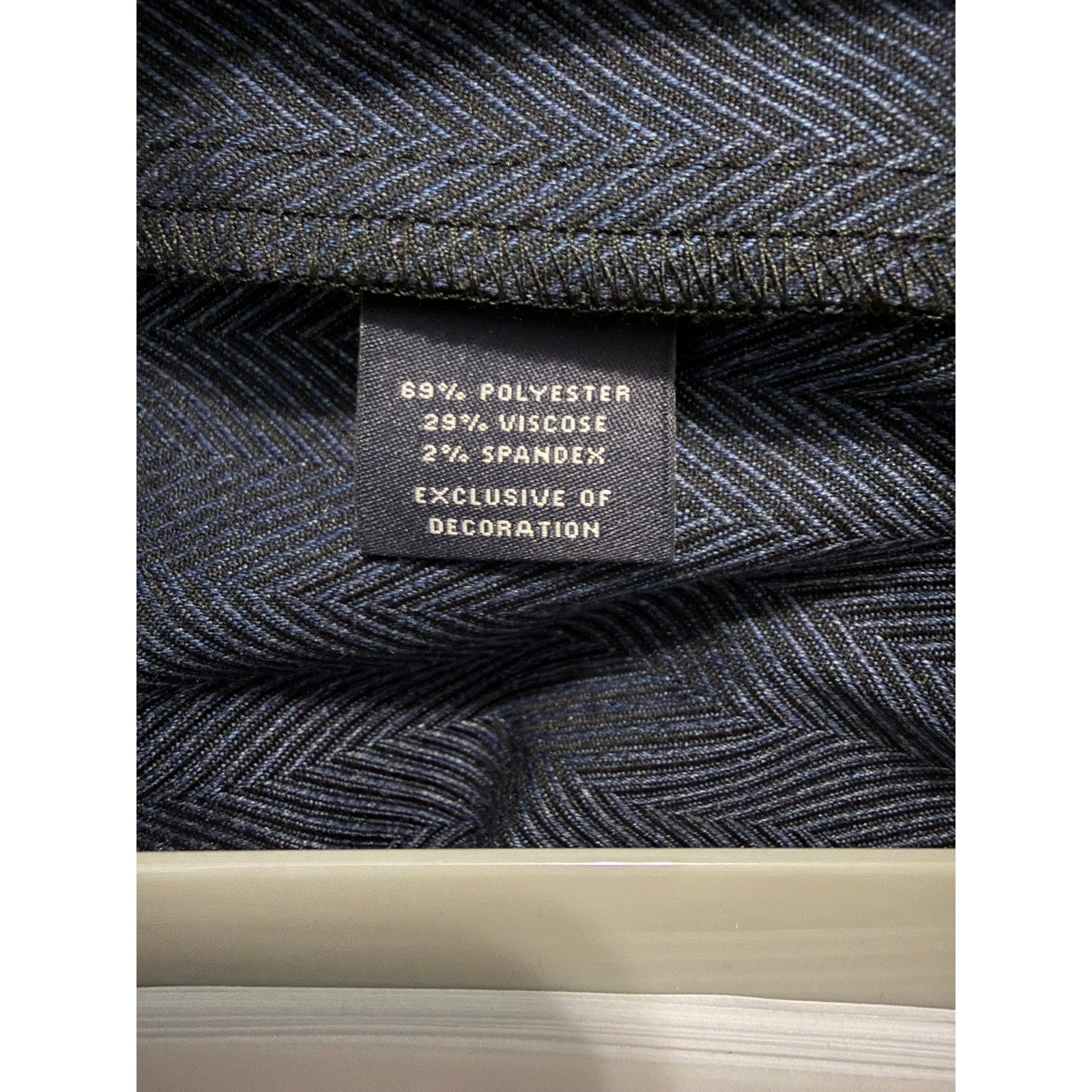 Hart Schaffner Marx Robe Men's Small/Medium Shawl Collar Long Sleeve Blue
