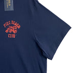 Polo Ralph Lauren T-Shirt Men's XL "Polo Beach Club" Crew Neck Stretch Blue