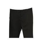 Perry Ellis Portfolio Pants Men's 36"x29" Slim Fit Dress Pant Solid Black