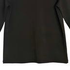 Daniel Buchler T-Shirt Men's Small Crew Neck Long Sleeve Stretch Solid Black