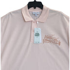 Lacoste Polo Shirt Men's XXL Classic Fit Short Sleeve Cotton Pink
