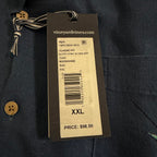 Vineyard Vines Casual Shirt Men's XXL Short Sleeve Cabana Shirt Blue