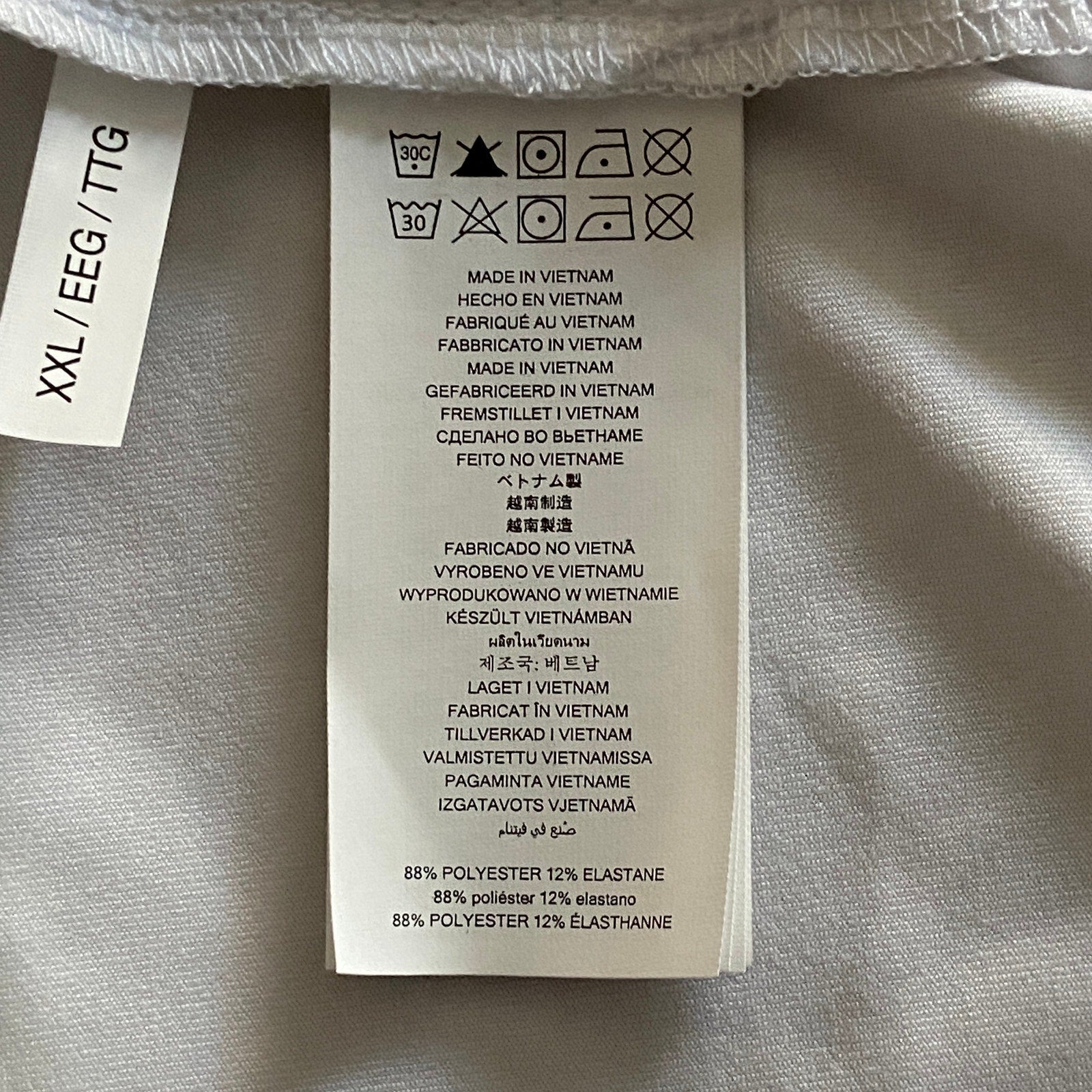 Michael Kors Polo Shirt Men's XXL Short Sleeve Wicking UV Solid White