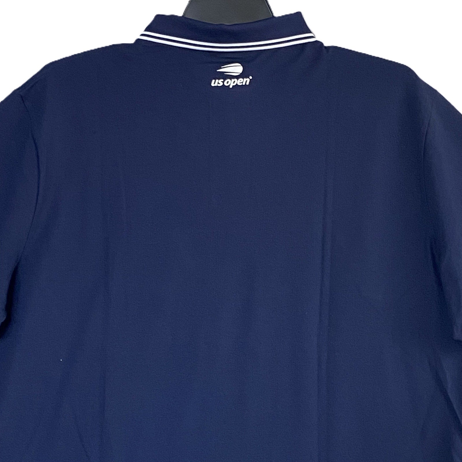 Polo Ralph Lauren Shirt Men's Large US Open Classic Fit Mesh Polo Shirt Blue