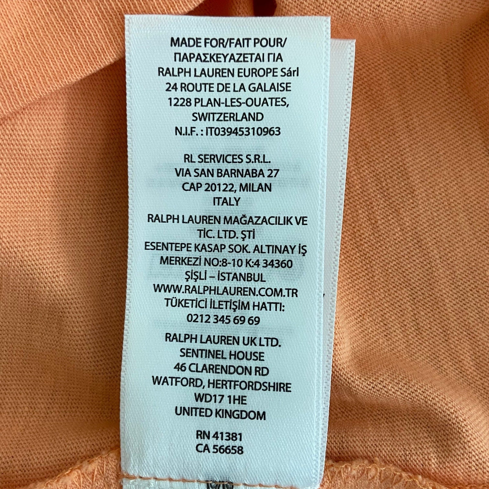 Polo Ralph Lauren Shirt Men's XL Buttonless Polo Cotton Linen Blend Pink