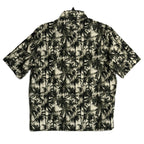 Armani Exchange Casual Shirt Men's Small Short Sleeve White/Green Resort