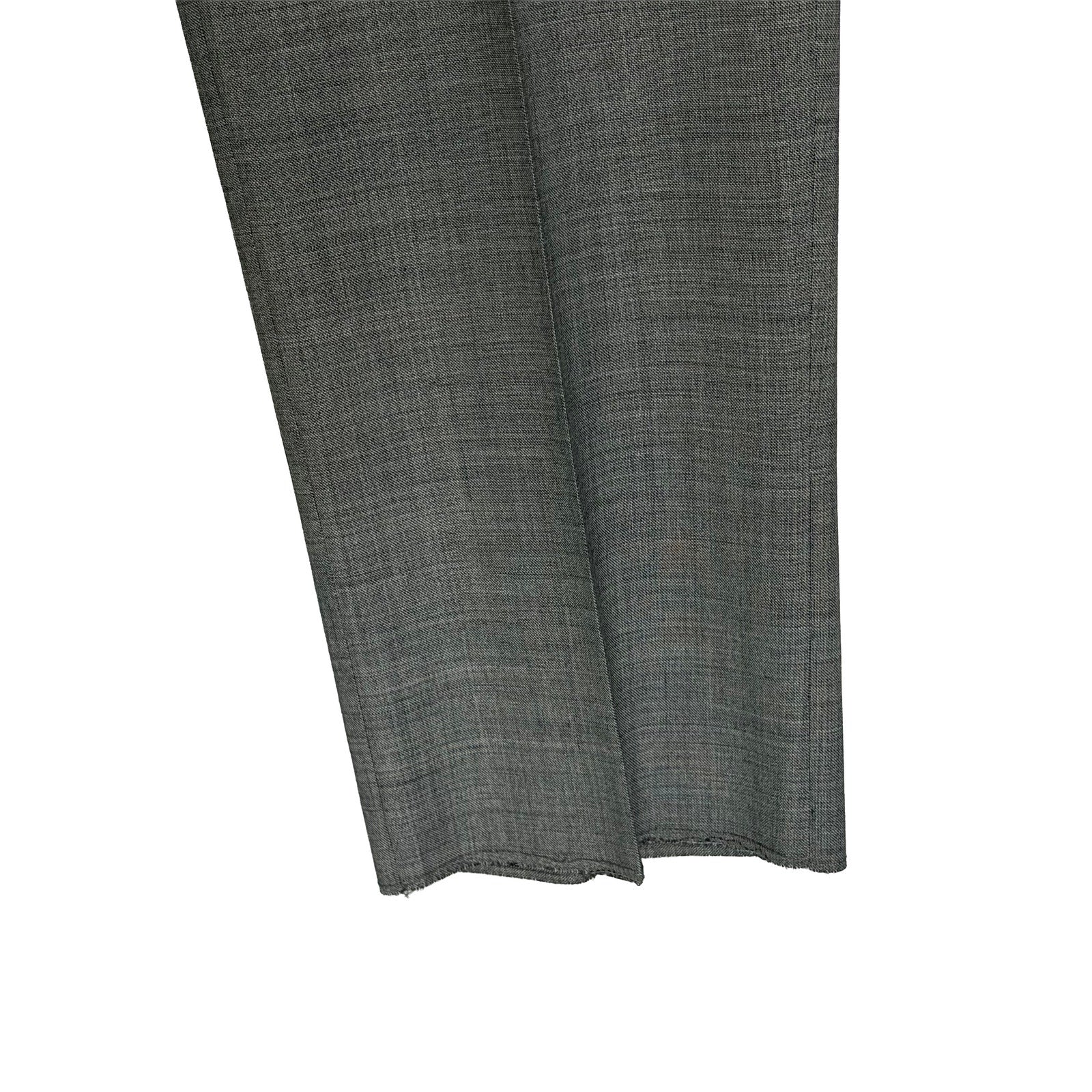 Daniel Cremieux Dress Pant Men's 46L Traveler Raw Hem Comfort Waist Gray