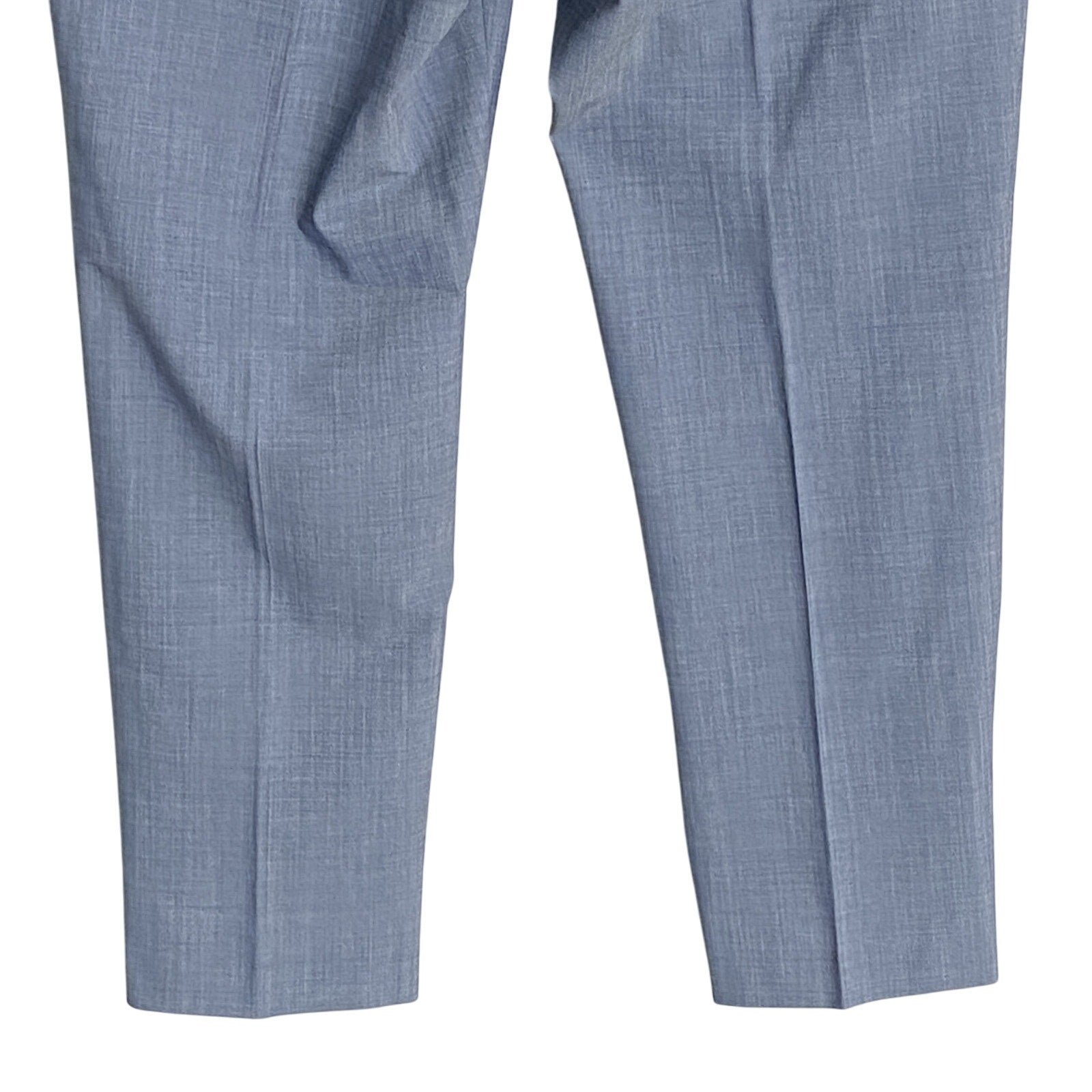 Lauren Ralph Lauren Men's 44x32 Classic Fit Flat Front Suit Pants Light Blue