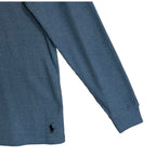 Polo Ralph Lauren Sleepwear Men's XL Waffle-Knit Crew Neck T-Shirt Blue
